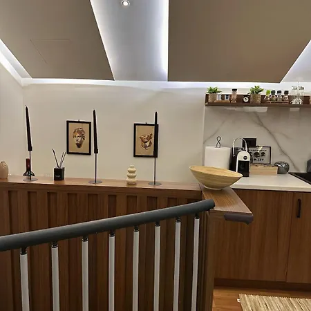Center Blloku Modern Loft 02 地拉那